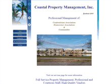 Tablet Screenshot of coastalpropertymanagementoc.com
